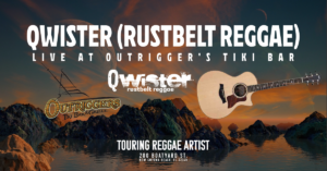 Ryan Melquist Qwister Rustbelt Reggae PartyRock Best WNY act ever live performance Outrigger's Tiki Bar New Smyrna Beach Florida