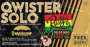 Qwister Ryan Melquist Reggae PartyRock Rusty's Seafood & Oyster Bar Cape Canaveral Florida